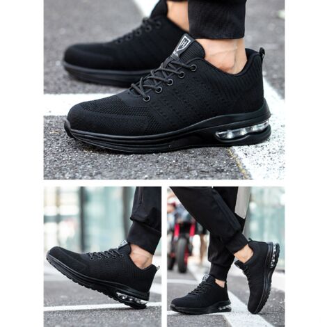 Zapatos De Seguridad Mujer Ligeros Zapatos De Seguridad Unisex Con