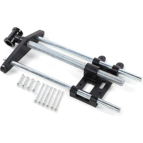 LYCXAMES Tornillo de banco profesional para carpintería de 10,5 pulgadas, tornillo de banco de carpintero, tornillo de banco de mesa resistente, adecuado para carpintería general y sujeción, ingenierí