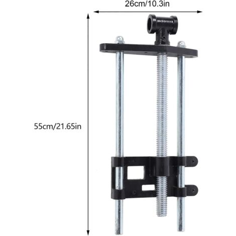 LYCXAMES Tornillo de banco profesional para carpintería de 10,5 pulgadas, tornillo de banco de carpintero, tornillo de banco de mesa resistente, adecuado para carpintería general y sujeción, ingenierí