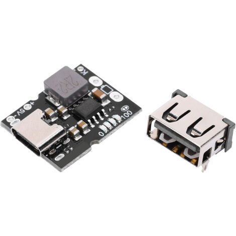 Módulo De Carga Y Descarga Para Baterías De Iones De Litio - Entrada USB Tipo C De 5V/2A