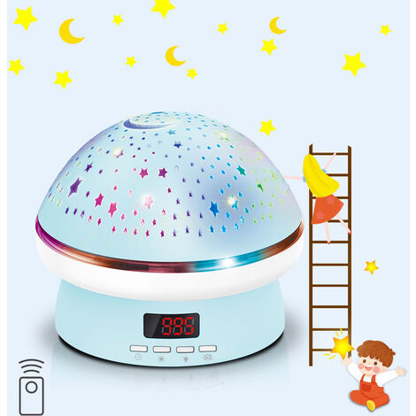 Juguetes para niñas para niños de 2 a 8 años, luz nocturna con temporizador  y proyector