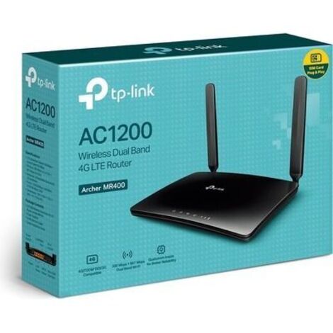 Router tp-link ac1200 4g lte wi-fi dual band mr400 v3 - MR400V3
