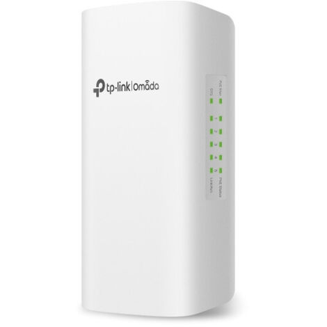 Tp-link omada sg2005p-pd switch di rete gestito l2/l2+ 10g ethernet (100/1000/10000) supporto power over ethernet (poe) desktop bianco (1/4)