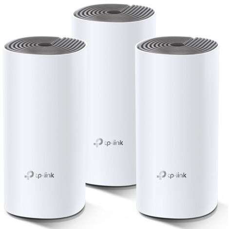 Tp-link deco e4 (3-pack) dual-band (2.4 ghz/5 ghz) wi-fi 5 (802.11ac) bianco, grigio 2 interno - DECO E4(3-PACK)