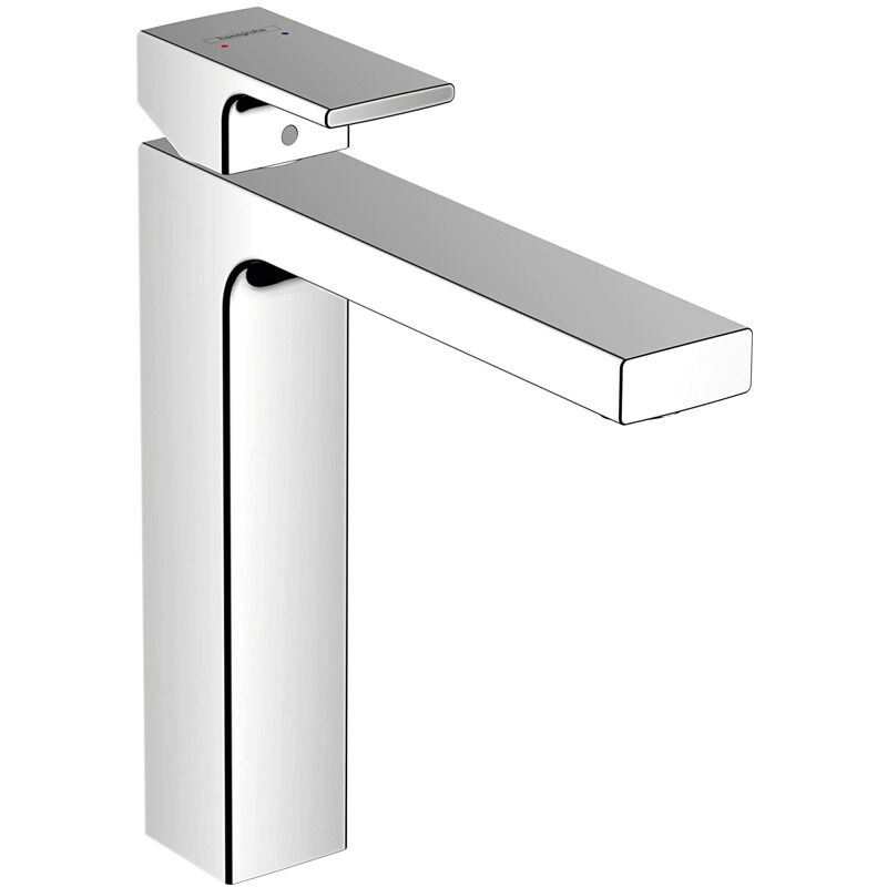 Hansgrohe Vernis Shape mezclador monomando de lavabo 190 con tirador y vaciador cromo 71562000 grifo