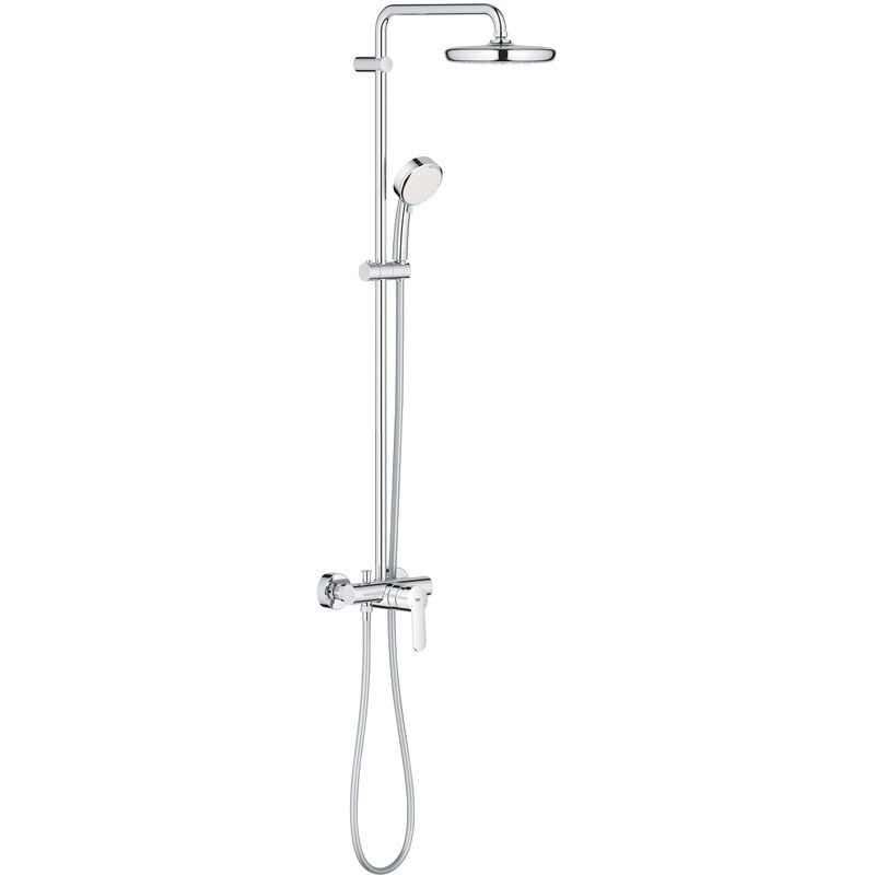 Grohe Tempesta Cosmopolitan 210 sistema de ducha con grifo monomando alcachofa mm y teleducha 100 dos chorros ref.26224001 columna 26224001