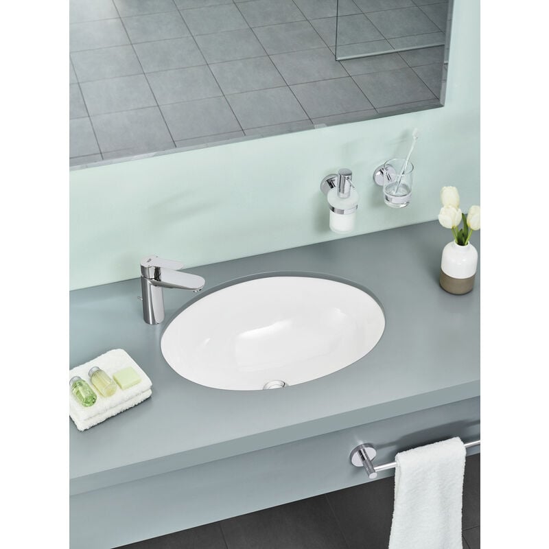 Grifería para baño Grohe Allure monomando lavabo 28mm Caño Alto liso L