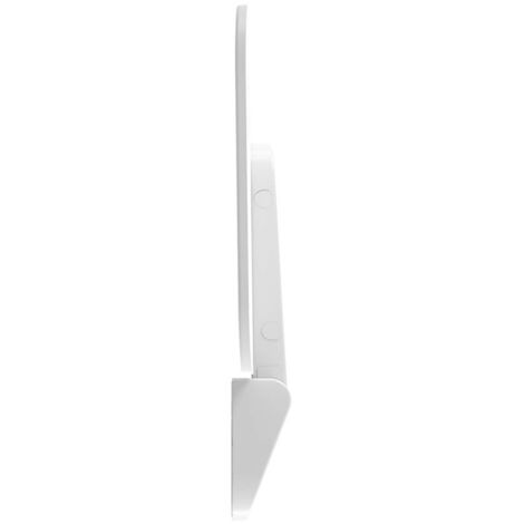 Coppia fermalibri in legno finitura bianco anticato Made in Italy
