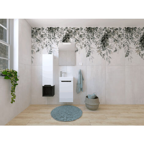 Conjunto de mueble de baño con lavabo DREAM I 60 CM blanco