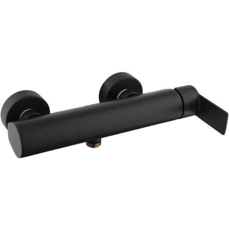 Swiss Aqua Technologies de Paffoni B-Way Mezclador de ducha con palanca, Negro mate (SATBSBW268) (1/2)