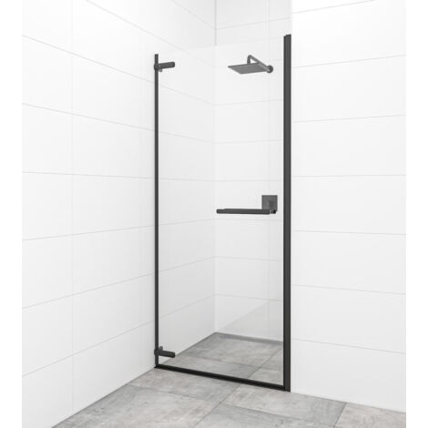 Swiss Aqua Technologies TGD NEW Puerta de ducha aBastidor ble 80x200cm, Easy Clean cristal transparente (SATTGDO80NIKAC) (1/5)