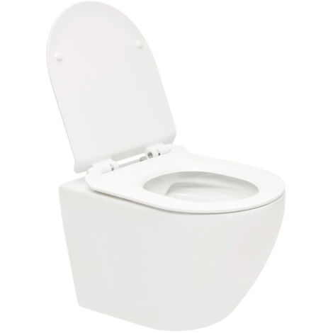 Asiento WC Elogado sin tapa Blanco | Gersa - Gersa Muebles para Baño Asiento WC Elogado sin tapa Blanco | Gersa - Gersa Muebles para Baño