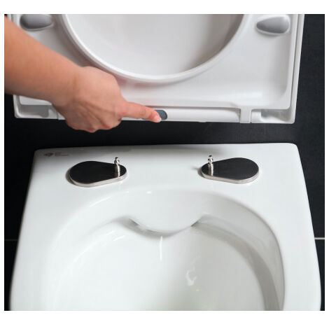 Swiss Aqua Technologies Fijaciones para asiento de cierre suave SATBREP (SATBRESUP)