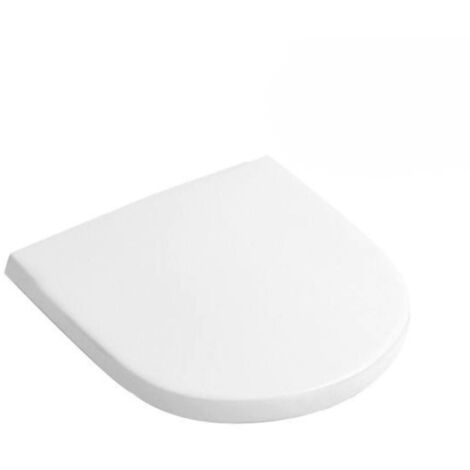Villeroy & Boch Asiento extraíble con sistema de cierre amortiguado O.Novo para inodoros de taza y de suspendidos (9M38S101)