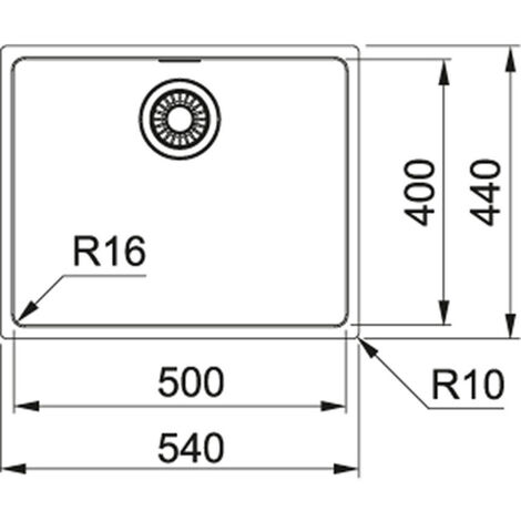 Franke korfplug van spoelbak 133.0005.684 Franke korfplug van spoelbak 133.0005.684
