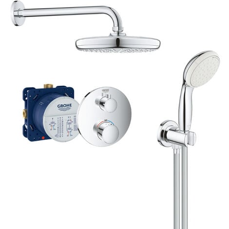 Nuevos grifos termostáticos para ducha y baño Grohe Grohtherm 1000 New 