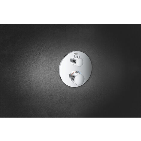 Grohe Mezclador empotrado para bañera y ducha, Cromo (24076000)
