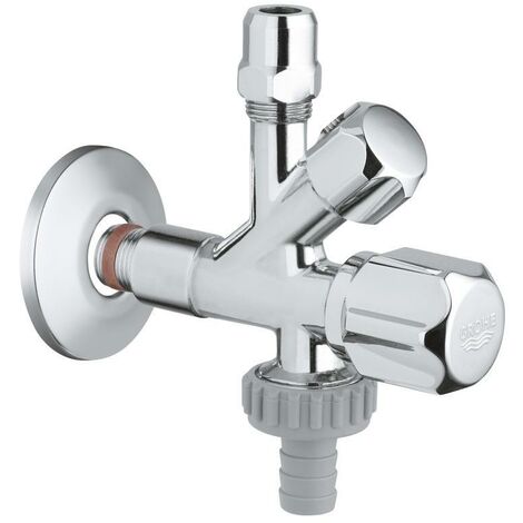 Grohe Válvula de control doble de 1/2″, cromada (22036000)