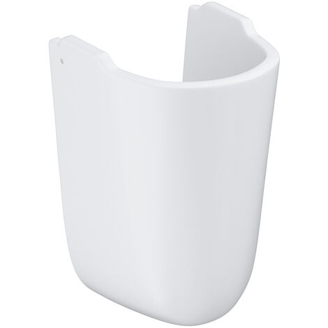 Grohe Tapa de desagüe de cerámica Bau, blanco alpino (39426000)