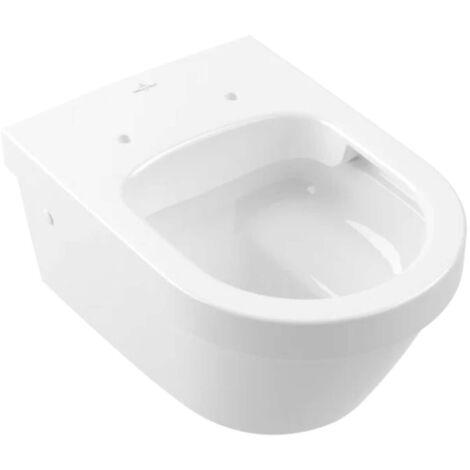 WC suspendió la arquitectura profunda. 370x530 mm. V&B Directflush White