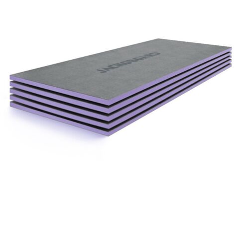 Jackon Plano 1300x600x40 mm Pack de 5 Paneles de baldosas aislantes para todo tipo de soportes, superficie total 3,9m²