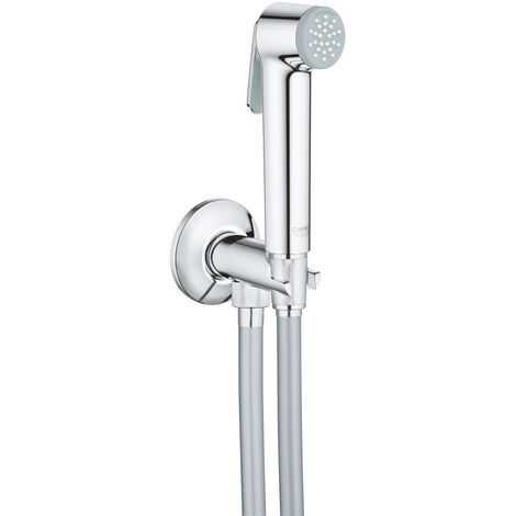 Grohe Tempesta-F Trigger Spray 30 Set con llave de paso de chorro único, cromado (26358000)