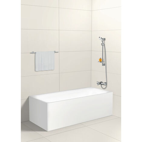 Hansgrohe Ecostat Universal - Grifo de bañera termostático, con 2 salidas,  cromo 13123000
