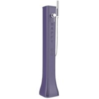 Ducha solar portátil Happy Go Purple cm 26x29x120 ARKEMA DESIGN - prodotto made in Italy CV-HG140/4005
