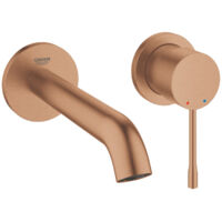GROHE Facade Mezclador de lavabo de pared Essence Talla M Warm Sunset Cepillado