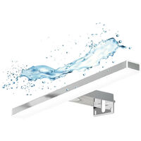 Focco Espejo LED Esther 28x2,9 cm 5700 K blanco, 6 W, IP44, cromo (ESTHER280NEW)