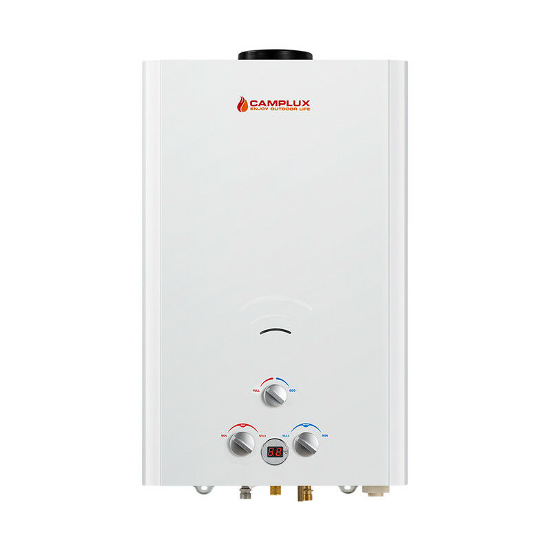 Tankless Propane Gas Hot Water Heater Portable Instant Camping Gas Shower  Outdoor [Energy Class A] Camplux BW422