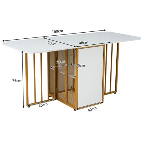 Table à Manger Pliante Multifonctionnelle 