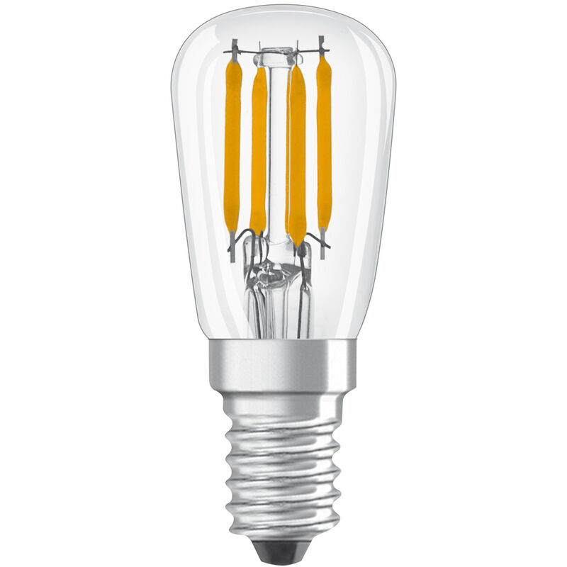 Lampadina LED Filamento E14 3.4W (40W) luce calda Sfera Chiara