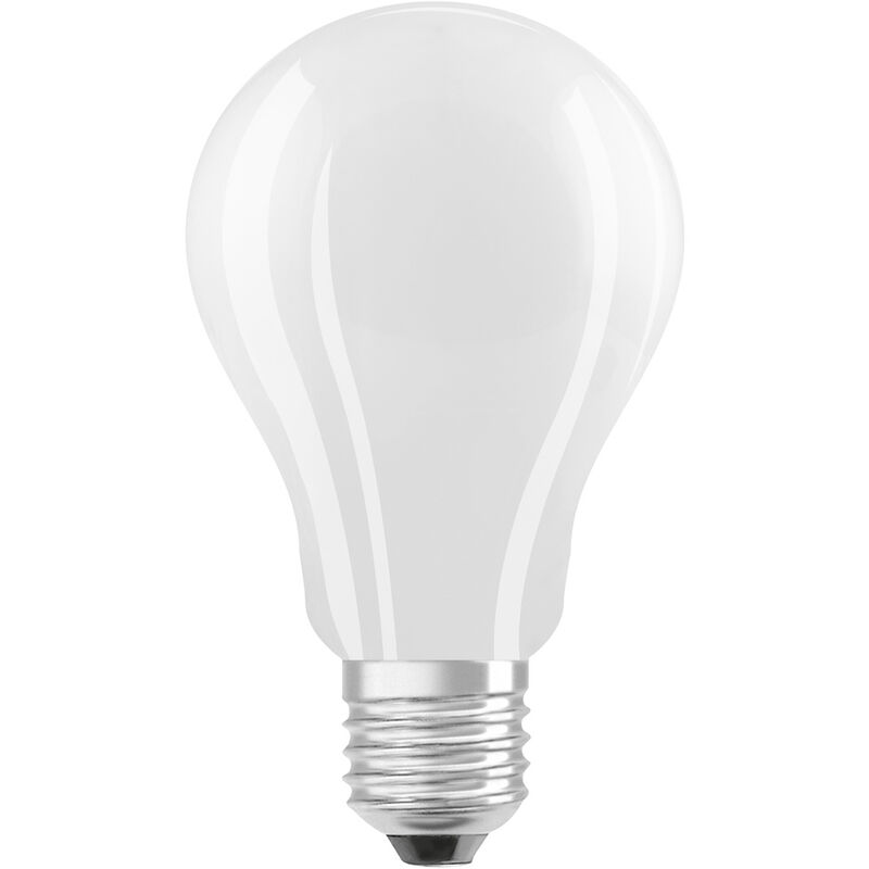 Ledvance Classic LED E27 Pera Filamento Ghiaccio 18W 2452lm - 827 Bianco  Molto Caldo, Dimmerabile - Sostitua 150W