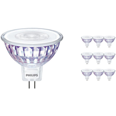 lampadina LED Philips 5W GU10 luce calda MR16