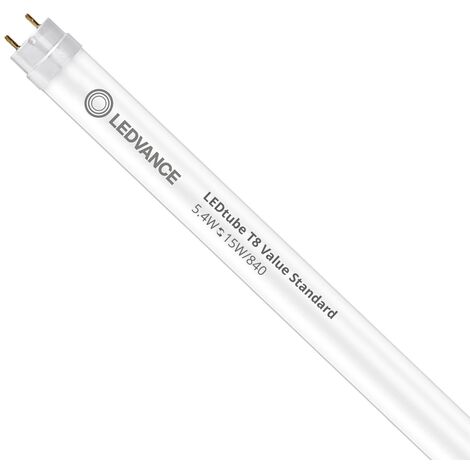 Ledvance Value LEDtube T8 Conventional (EM), Mains (AC) Standard Output  5.4W 650lm - 840 Bianco Freddo