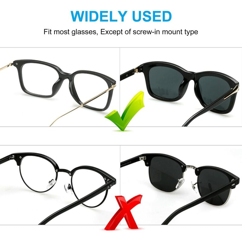 10 paires de lunettes en Silicone extensible lunettes lunettes