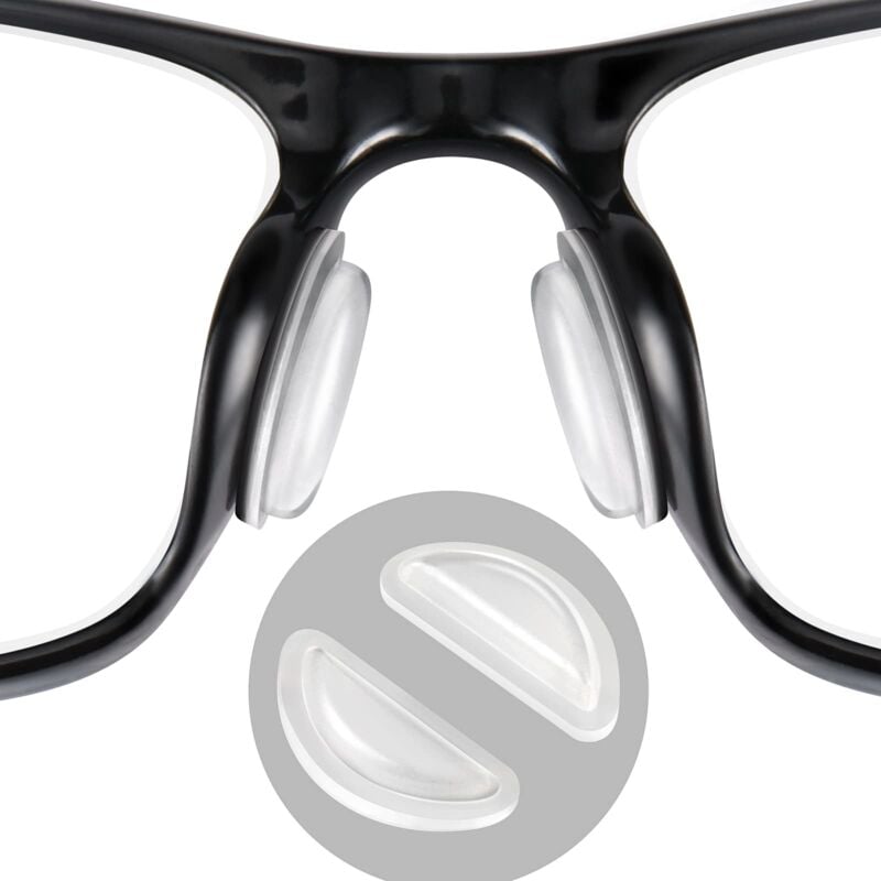 Kit de réparation de lunettes 10 paires de coussinets de nez de