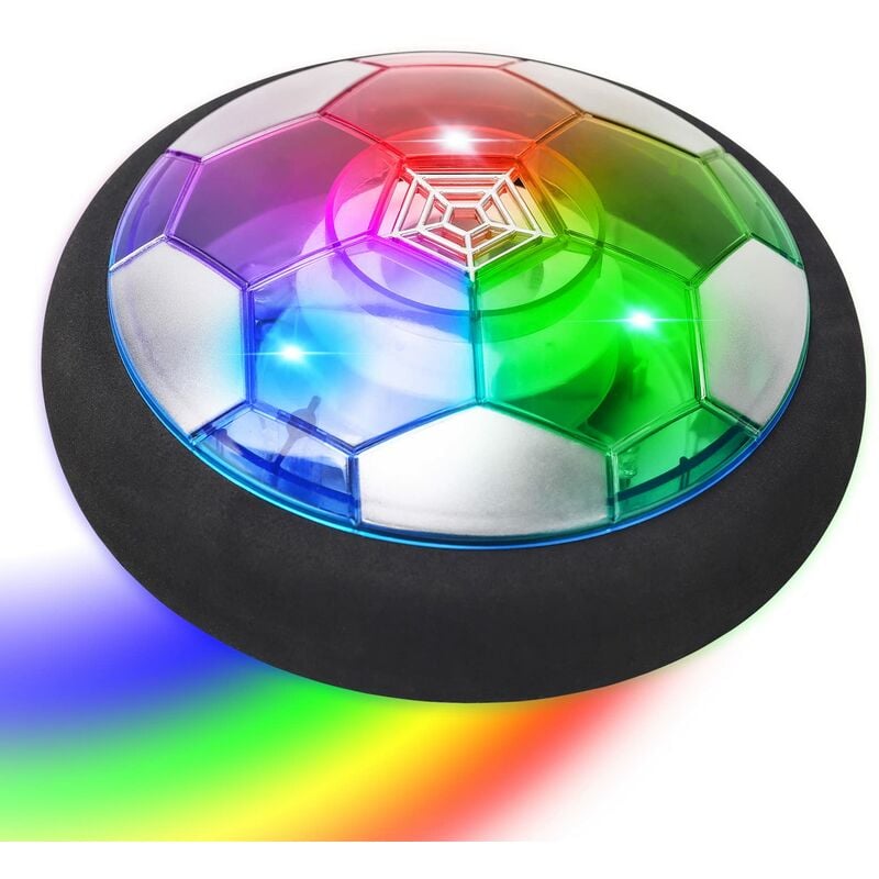 Jouets pour enfants Hover-Soccer-ball, rechargeable avec le ballon de  football à Air Air Light LED, ballon de football flottant intérieur avec  pare-chocs en mousse amélioré