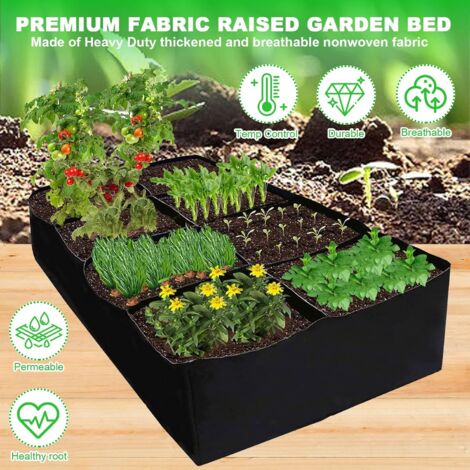 Jardinière,Sac De Culture De Fleurs En Tissu 1 Pièce,sac De Plantation De Légumes,lit De Jardin