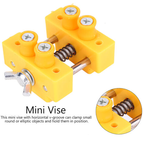 Mini Étau Universel Pour Établi - Aluminium - Pour Bijoux, Modélisme, Réparation Électronique