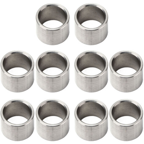 QUARKZMAN 10Pcs Disques En Acier Inoxydable, 35mm De Diamètre, 4mm D