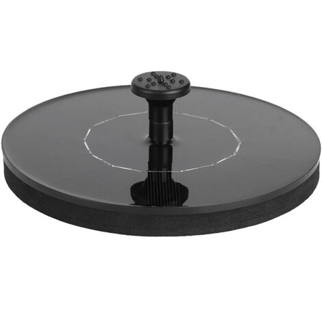 Fontaine Solaire Flottante 4W Pour Étang Ou Bassin - Pompe à Eau Autonome Avec 6 Jets