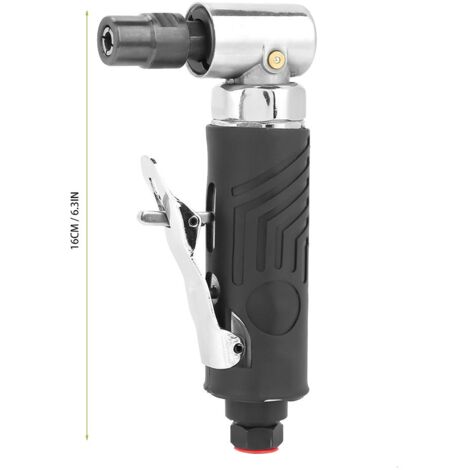 Kit Meuleuse/polisseuse Pneumatique Droite 1/4 Et 1/8 – 16 Pièces, 23000 Tr/min