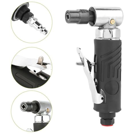 Kit Meuleuse D’Angle Pneumatique 16 Pièces - Outil Rotatif 25000RPM Avec Accessoires