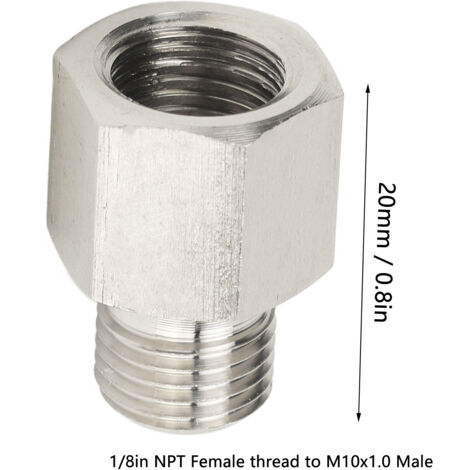 ADAPTATEUR DE MANOMÈTRE De Pression D'huile Adaptateur De Capteur De