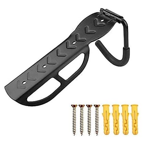 1Pcs Porte-Vélo Pour Garage,Support Mural Pour Vélo,Crochet Vertical Pour Vélo D'intérieur,Support Pour Vélo D'appartement Pouvant Supporter Jusqu'à 30kg Ineasicer