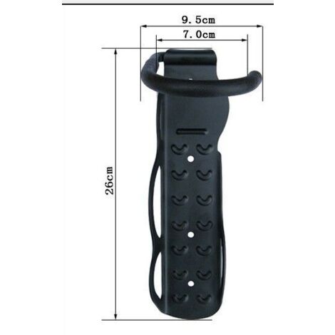 1Pcs Porte-Vélo Pour Garage,Support Mural Pour Vélo,Crochet Vertical Pour Vélo D'intérieur,Support Pour Vélo D'appartement Pouvant Supporter Jusqu'à 30kg Ineasicer
