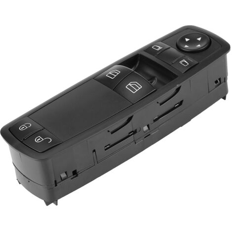 Interrupteur De Vitre électrique Maître Pour Mercedes ML (W163) - Compatible ML320, ML430, ML500, ML55 AMG (1998-2003) - Noir
