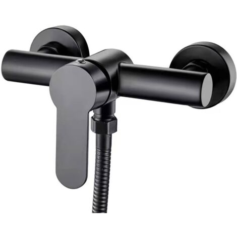 Robinet Salle De Bain Cascade Mitigeur De Lavabo Noir En Acier